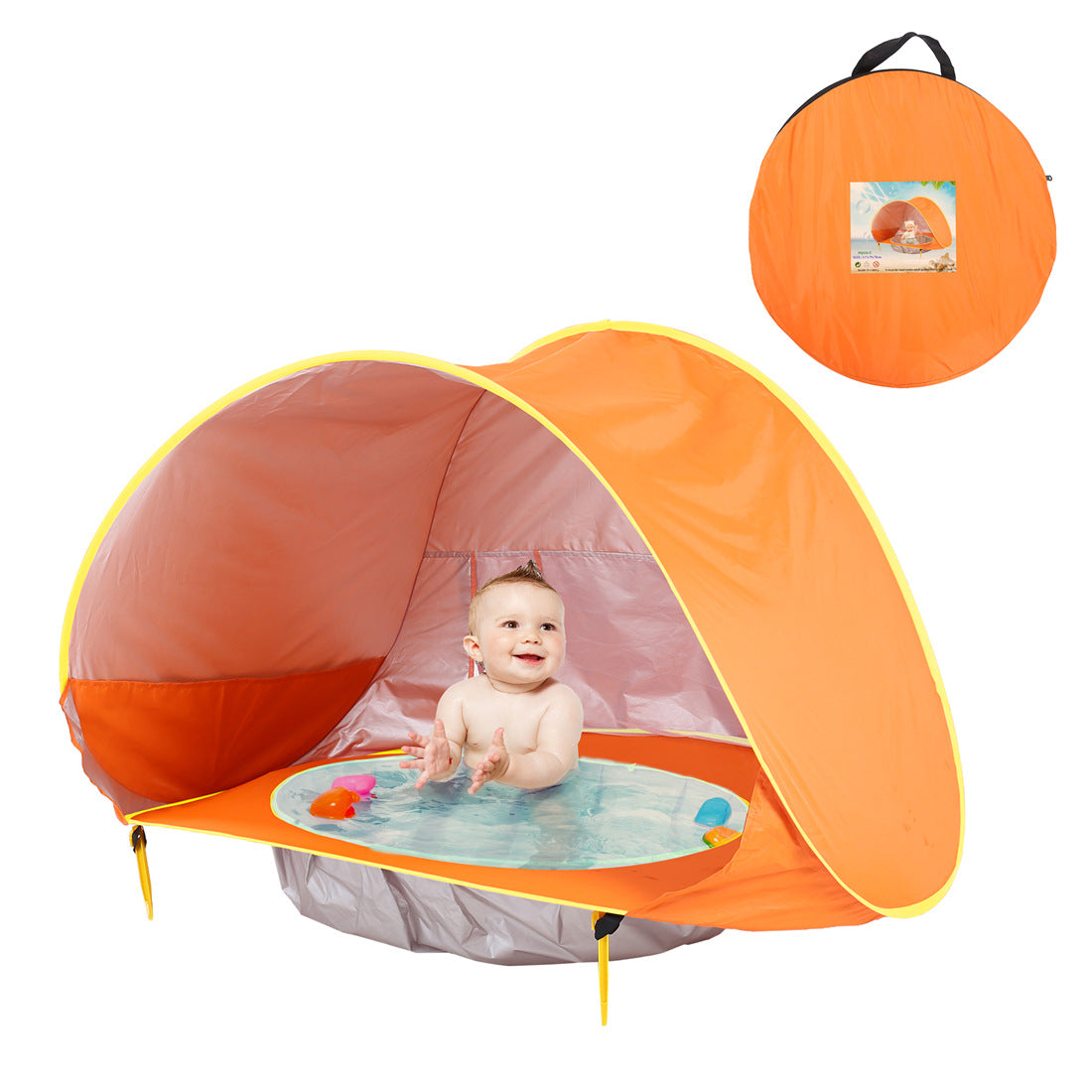 [Package ?40cm] Children's Tent Treasure Outdoor Sunscreen Pool Beach Play Castle BabyTent Shade