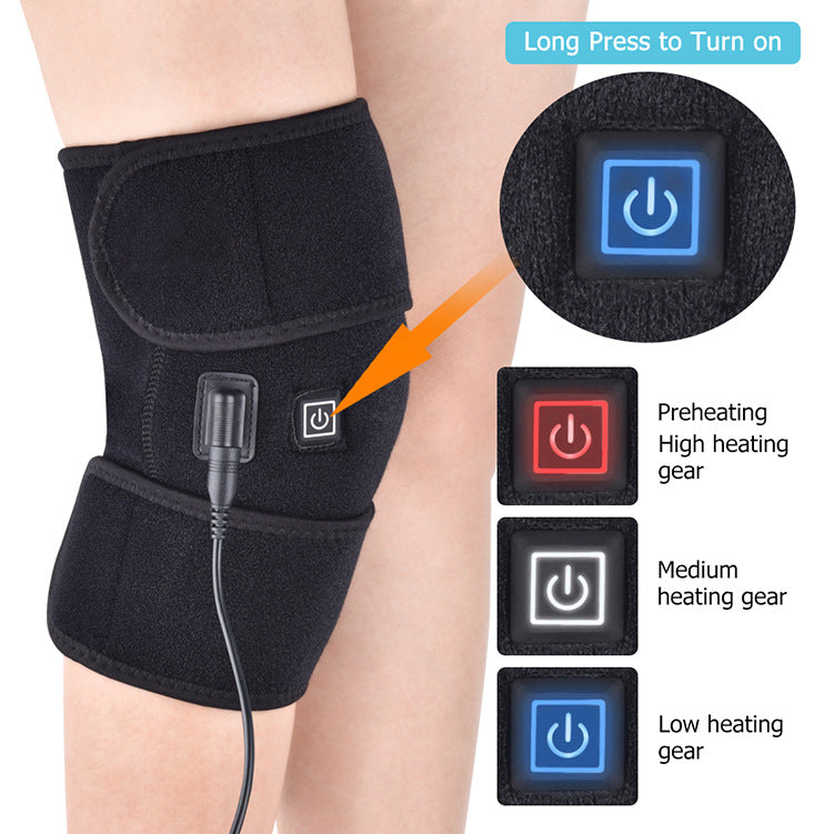 Cross-border exclusively for Hailicare electric knee pads hot compress moxibustion electric leg warmers elderly knee warm old cold legs