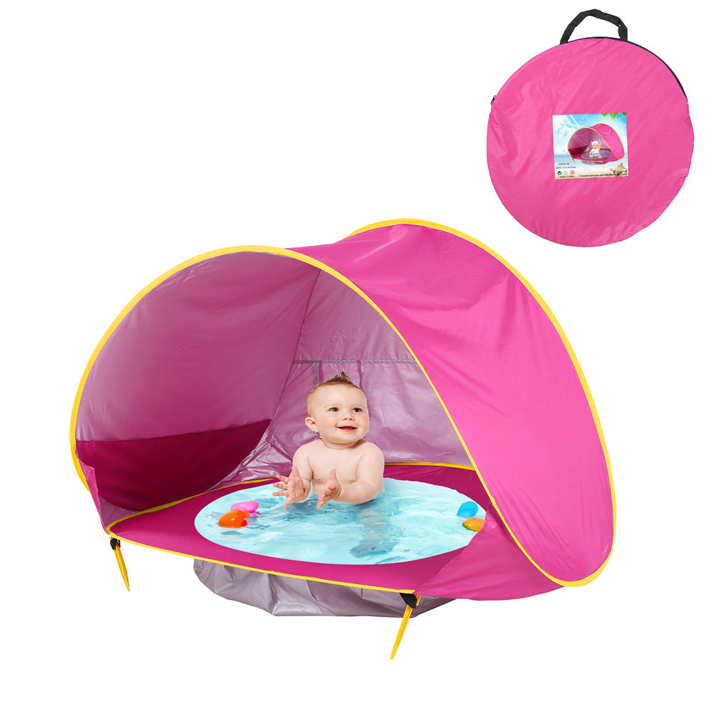 [Package ?40cm] Children's Tent Treasure Outdoor Sunscreen Pool Beach Play Castle BabyTent Shade