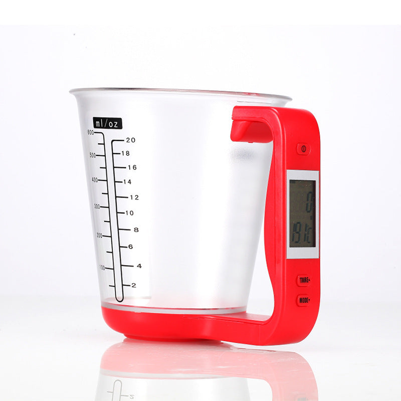 Factory direct selling electronic measuring cup 500g0.1g electronic table scale gram scale multi-functional kitchen measuring cup scale