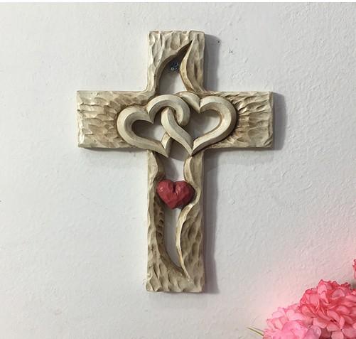 Cross-border hot selling creative love cross home bedroom study living room dining room desktop Christian decoration ornaments