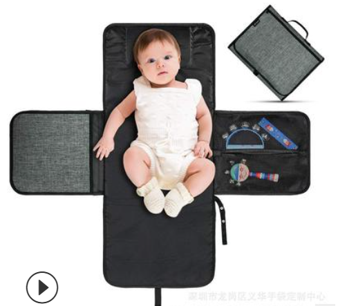 Manufacturers supply portable baby changing pad multifunctional baby changing bag waterproof baby changing pad