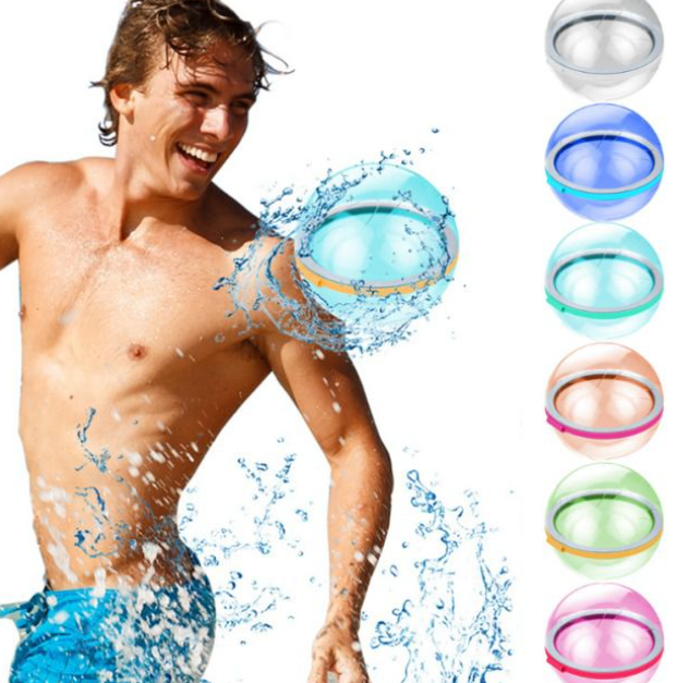 water bombs summer water injection reusable water balloon MOQ=10 pcs