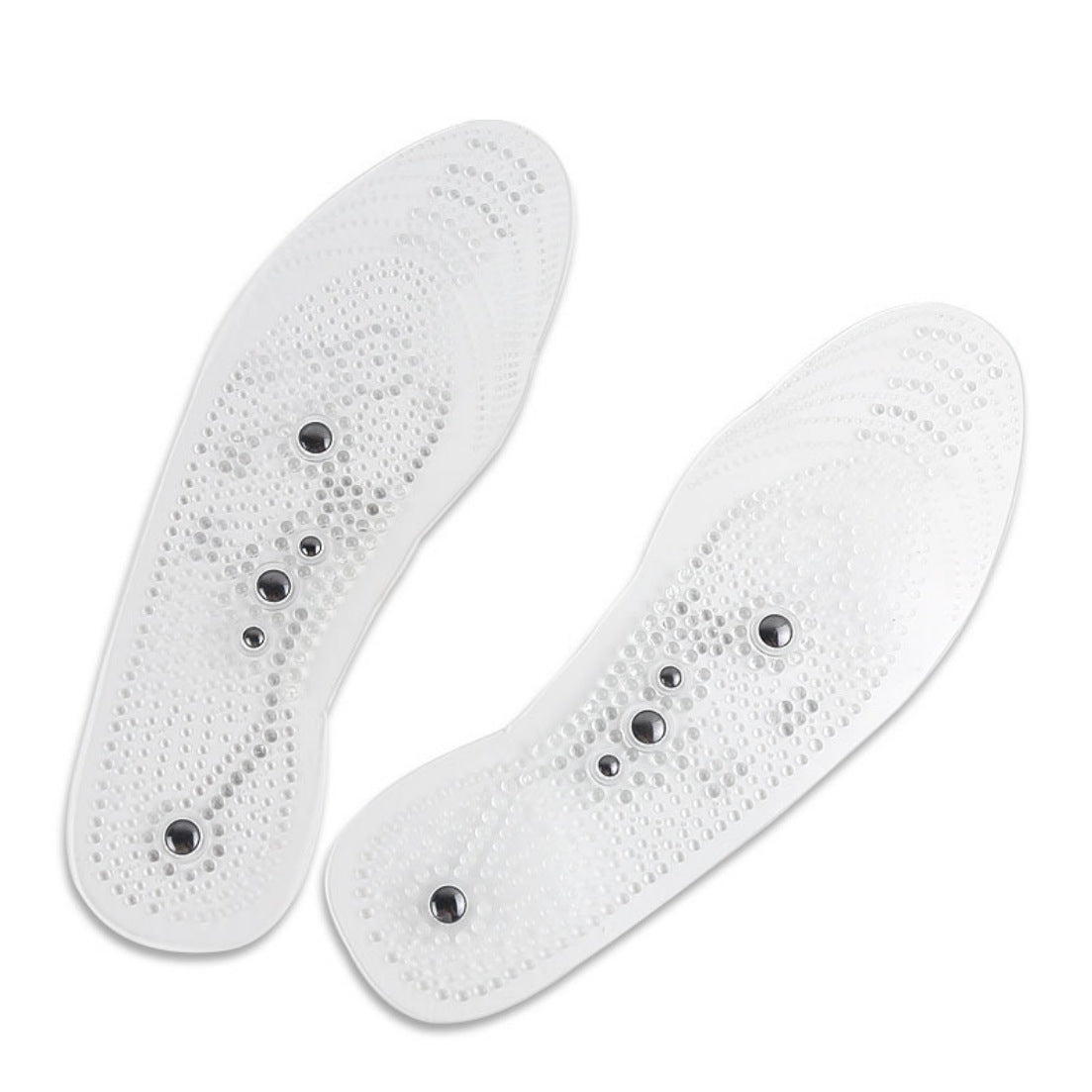 magnetic therapy insole transparent 5 magnet massage insoles breathable health insoles for men and women