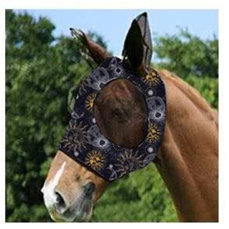 Cross-border pet supplies horse head cover horse face mosquito cover horse face horse head anti-mosquito anti-fly mask equestrian mask spot