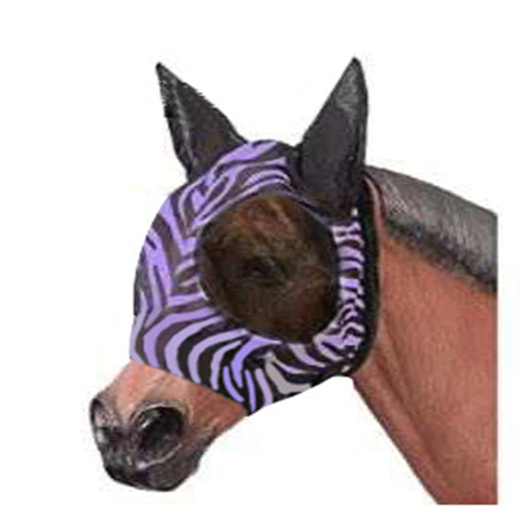 Cross-border pet supplies horse head cover horse face mosquito cover horse face horse head anti-mosquito anti-fly mask equestrian mask spot