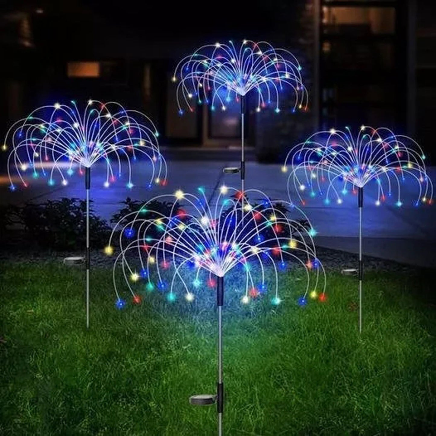 led solar lights, fireworks lights, outdoor garden garden decoration, Christmas lights, gypsophila lights