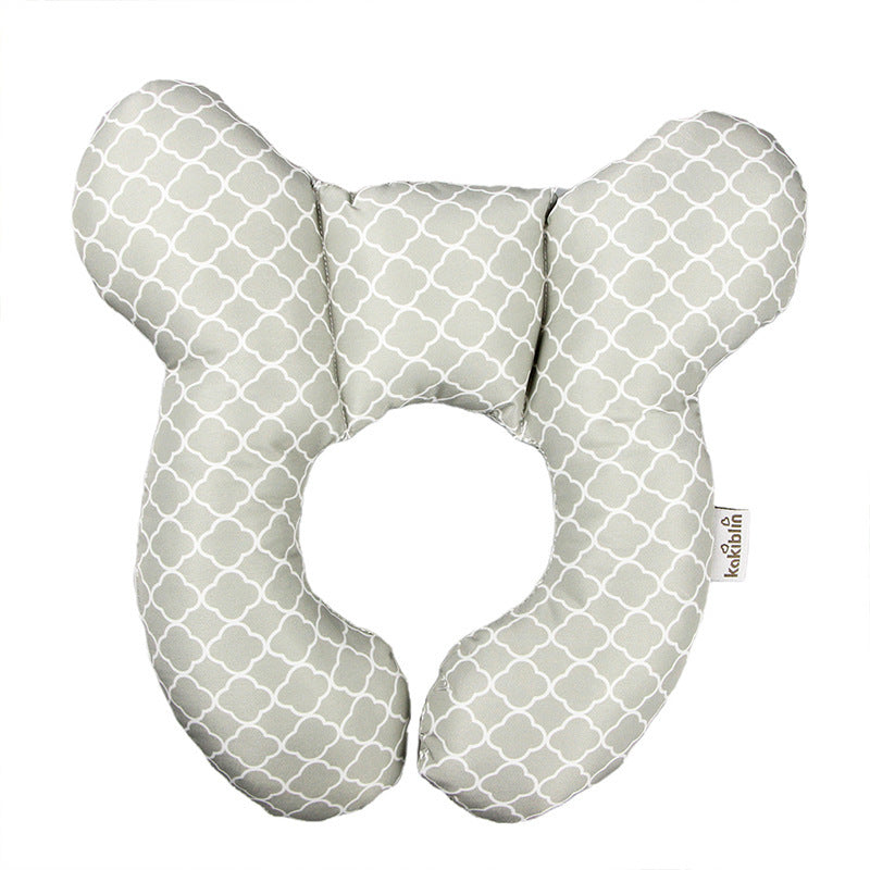 Baby head protector U-shaped pillow stroller fixed head pillow car seat sleep protection head and neck pillow wholesale