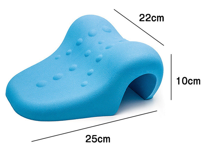 pu cervical spine massage acupressure pillow waterproof sunscreen polyurethane foam health care pillow U-shaped traction pillow retail and wholesale