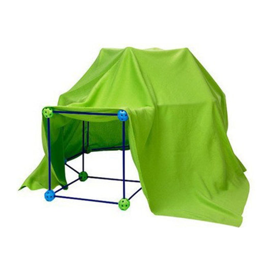 Cross-border Amazon children's diy bead-inserted tent fort building kit