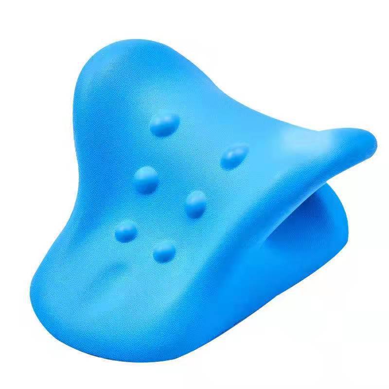 pu cervical spine massage acupressure pillow waterproof sunscreen polyurethane foam health care pillow U-shaped traction pillow retail and wholesale