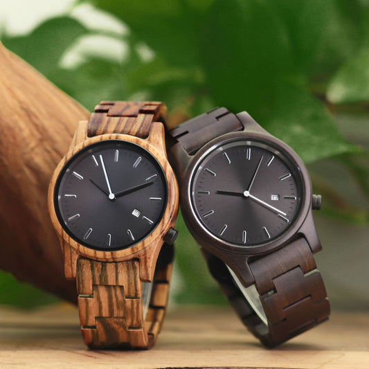 Manufacturers cross-border e-commerce for men's wooden watch watches Amazon wish foreign trade hot selling wooden watch quartz watch