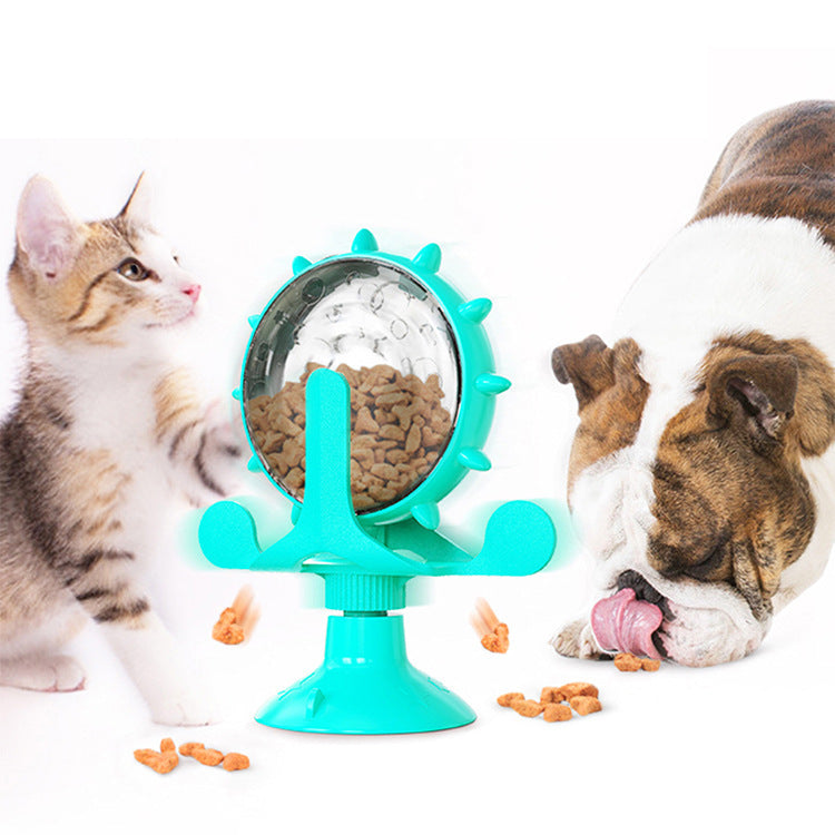 Pet Supplies Amazon Windmill Cats Dogs Toys Cat Supplies Funny Cat Leaking Ball Automatic Feeder