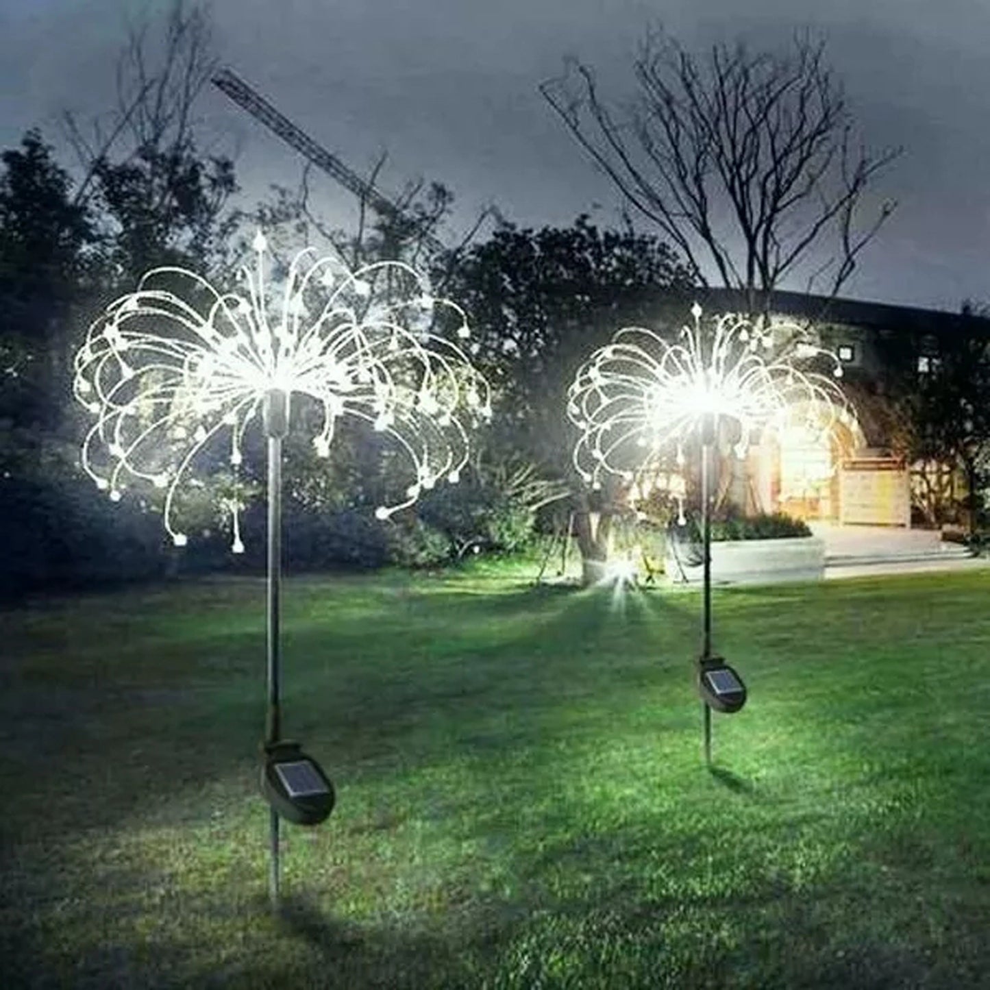 led solar lights, fireworks lights, outdoor garden garden decoration, Christmas lights, gypsophila lights